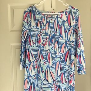 Lilly Pulitzer boat print dress medium